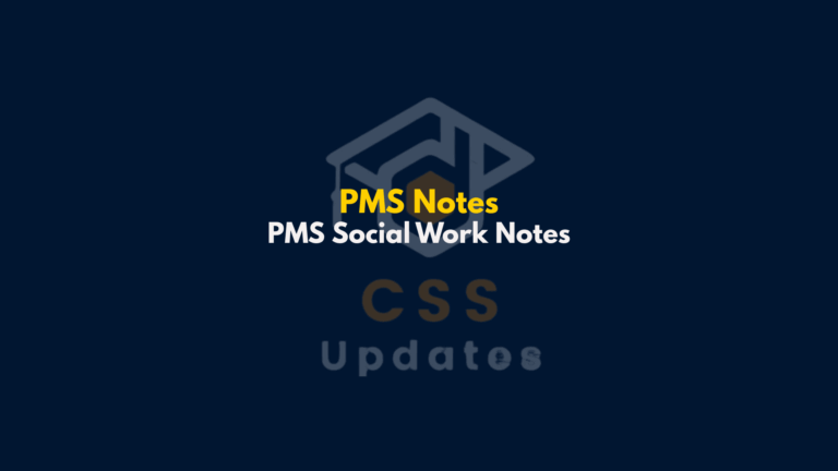 PMS Social Work Notes