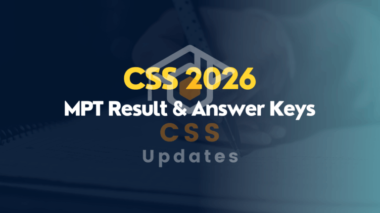 CSS MPT Result 2026