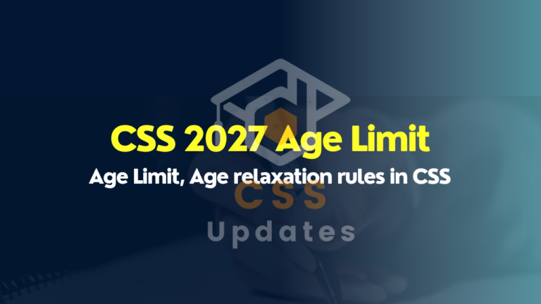 CSS 2027 Age Limit